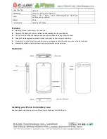 Предварительный просмотр 2 страницы IFANS EL-IP4-02 User Manual