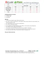 Preview for 4 page of IFANS EL-IP4-02 User Manual