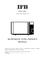 IFB 20BC4 Owner'S Manual предпросмотр