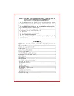 Предварительный просмотр 2 страницы IFB 20SC2 Owner'S Manual