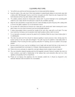 Preview for 16 page of IFB 22DGSC1 Owner'S Manual