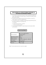 Preview for 4 page of IFB 23SC3 Manual