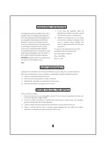 Preview for 6 page of IFB 23SC3 Manual