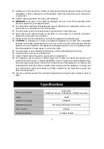 Preview for 5 page of IFB 25BC3 Manual