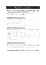 Preview for 11 page of IFB 25BC3 Manual