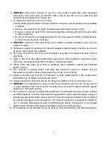 Preview for 4 page of IFB 25BCS1 Instructions Manual