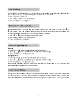 Preview for 13 page of IFB 25BCSDD1 Instructions Manual