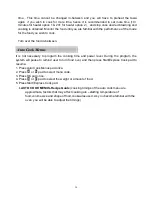 Preview for 16 page of IFB 25BCSDD1 Instructions Manual