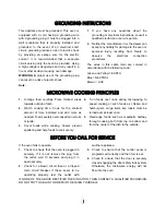 Preview for 5 page of IFB 28SGR1S Owner'S Manual