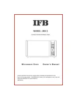 Предварительный просмотр 1 страницы IFB 30SC2 Owner'S Manual