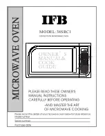 Preview for 1 page of IFB 38SRC1 Manual Instructions