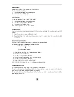 Preview for 14 page of IFB 38SRC1 Manual Instructions