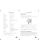 Preview for 5 page of IFB EASYDRY 550 Operating Manual