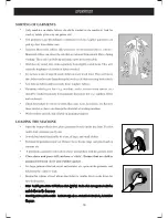 Preview for 14 page of IFB Senorita Dx User Manual