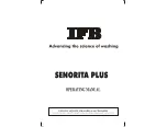 IFB SENORITA PLUS Operating Manual preview