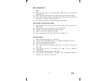 Preview for 19 page of IFB SENORITA PLUS Operating Manual