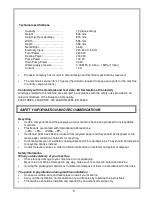 Preview for 6 page of IFB ZEPHYR SX User Manual