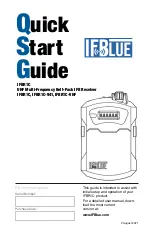 Предварительный просмотр 1 страницы IFBlue IFBR1C Quick Start Manual