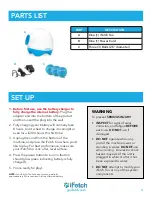 Preview for 3 page of iFetch 115173 Product Manual