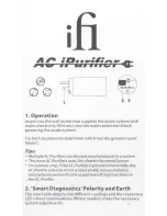 ifi AC iPurifier Quick Start Manual preview