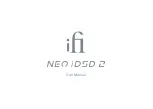 Предварительный просмотр 1 страницы ifi NEO iDSD 2 User Manual