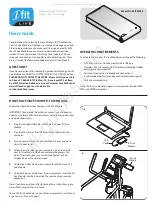 Предварительный просмотр 1 страницы iFIT EXIF2009.0 User Manual