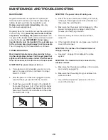 Preview for 28 page of iFIT NordicTrack EXP7i User Manual