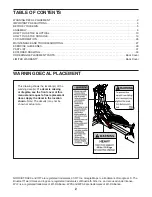 Предварительный просмотр 2 страницы iFIT NordicTrack SPACESAVER SE 7i User Manual