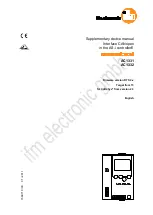 IFM Electronic AC1331 Supplementary Device Manual preview