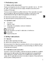 Предварительный просмотр 3 страницы IFM Electronic AC1391 Operating Instructions Manual