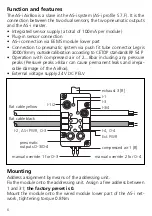 Предварительный просмотр 6 страницы IFM Electronic AC2041 Installation Instructions Manual