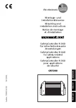 IFM Electronic CR7200 Mounting And Installation Instructions Manual предпросмотр