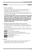 Preview for 3 page of IFM Electronic CR7200 Mounting And Installation Instructions Manual