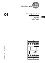 IFM Electronic DD2505 Operating Instructions Manual предпросмотр