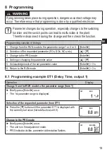 Предварительный просмотр 19 страницы IFM Electronic DD2505 Operating Instructions Manual