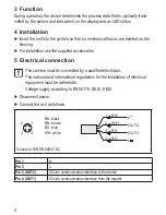 Предварительный просмотр 4 страницы IFM Electronic E30430 Operating Instructions Manual