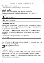 Preview for 2 page of IFM Electronic E7354A Operating Instructions Manual