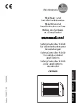 Предварительный просмотр 1 страницы IFM Electronic ECOMAT 100 SafetyController R 360 Mounting And Installation Instructions Manual