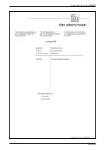 Предварительный просмотр 45 страницы IFM Electronic ECOMAT 100 SafetyController R 360 Mounting And Installation Instructions Manual