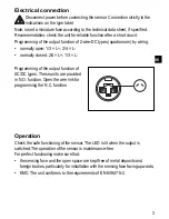 Preview for 3 page of IFM Electronic Efector 100 series Installation Instructions