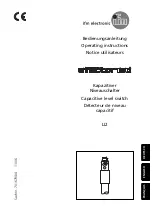 Предварительный просмотр 1 страницы IFM Electronic Efector 160 LI2 Operating Instructions Manual