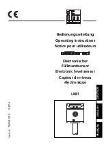 Preview for 1 page of IFM Electronic efector 160 LK81 Series Operating Instructions Manual