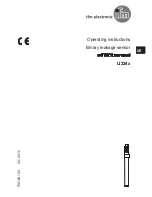 Preview for 1 page of IFM Electronic efector 160 Operating Instructions Manual