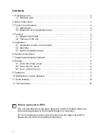 Preview for 2 page of IFM Electronic efector 160 Operating Instructions Manual