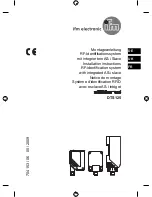 IFM Electronic Efector 190 DTS125 Installation Instructions Manual предпросмотр