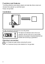 Preview for 2 page of IFM Electronic Efector 200 O5H Installation Instructions