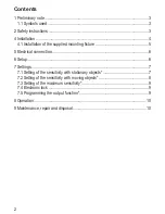 Preview for 2 page of IFM Electronic efector 200 OJ50 Series Operating Instructions Manual