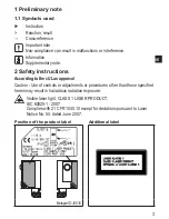 Preview for 3 page of IFM Electronic efector 200 OJ50 Series Operating Instructions Manual