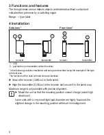 Preview for 4 page of IFM Electronic efector 200 OJ50 Series Operating Instructions Manual