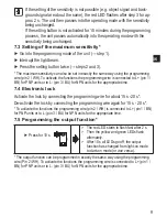 Preview for 9 page of IFM Electronic efector 200 OJ50 Series Operating Instructions Manual